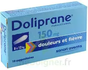 Doliprane 150 Mg Suppositoires 2plq/5 (10) à BU