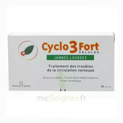 Cyclo 3 Fort, Gélule Plq/60 à BU